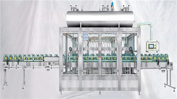 претегляща ротационна машина за пълнене на смазочни масла 
