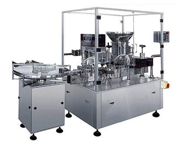 Машина за пълнене със сух прах