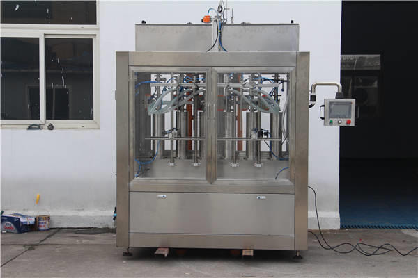 Автоматична машина за пълнене на бутилка със сладко