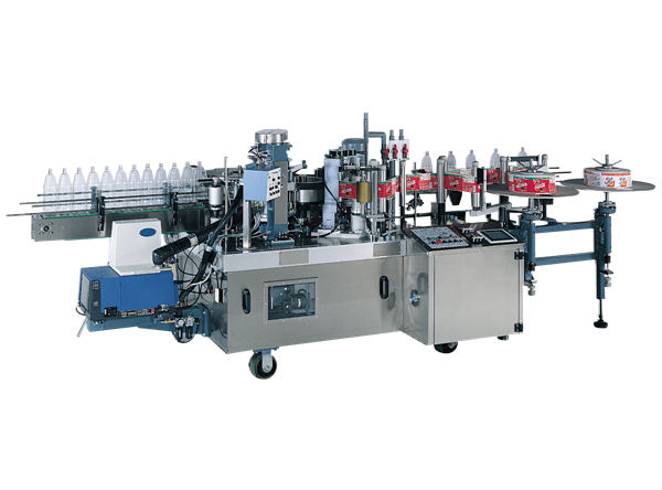 Автоматична машина за етикетиране на лепило за малки бутилки
